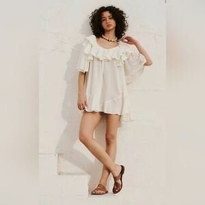 Free People Rush For Ruffles Romper